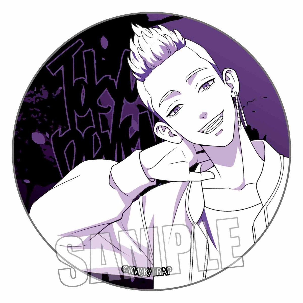 東京リベンジャーズ 江ノ島 スイパラ 半間修二 缶バッジ 東京リベンジャーズ 江ノ島 スイパラ 半間修二 缶バッジ