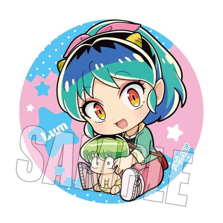 トレーディング缶バッジ うる星やつら/ぎゅぎゅっと