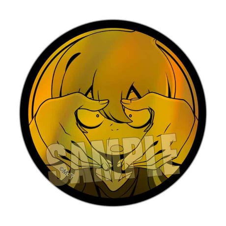 トレーディングホログラム缶バッジ 悪魔くん