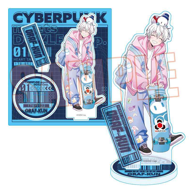 ドズル社 おらふくん アクリルスタンド 6点 まとめ売り アクリルスタンド ドズル社/おらふくん(CYBERPUNK meets DOZLE Corp.