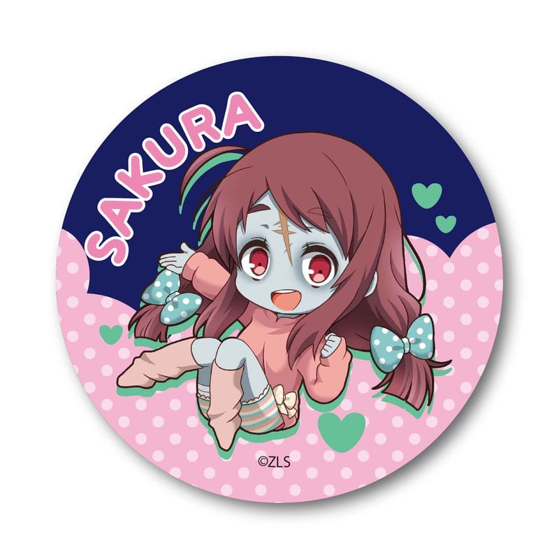 ぷかっしゅ缶バッチゾンビランドサガ/源 さくら | ベルハウス