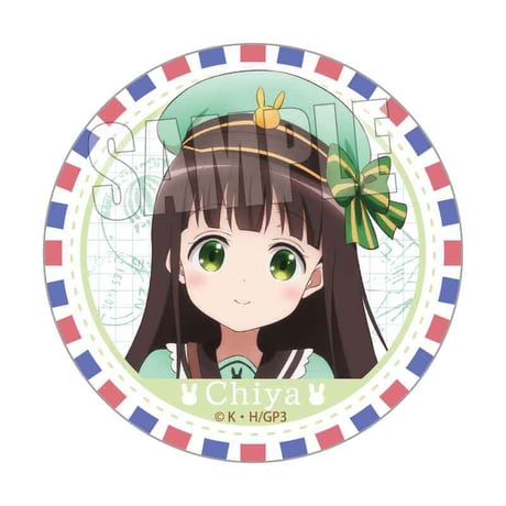 トレーディング缶バッジ ご注文はうさぎですか？ BLOOM/郵便屋ver.