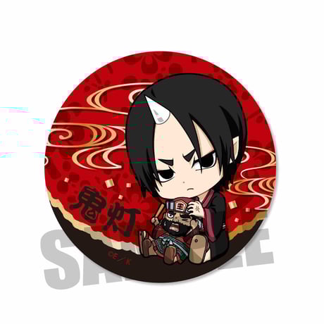 トレーディング缶バッジ　鬼灯の冷徹/ぎゅぎゅっと