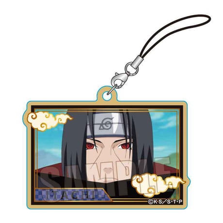 【12月発売】木札ストラップ NARUTO-ナルト- 疾風伝/うちはイタチ