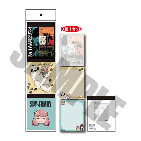 3Pメモ帳 SPY×FAMILY/A