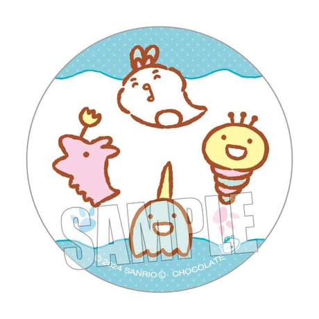 トレーディング缶バッジ がおぱわるぅ