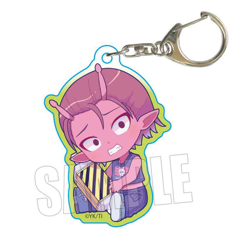 銀河特急　ミルキー☆サブウェイ　カナタ　マックス　アクリルキーホルダー アニメ「銀河特急 ミルキー☆サブウェイ」 アクリルキーホルダー