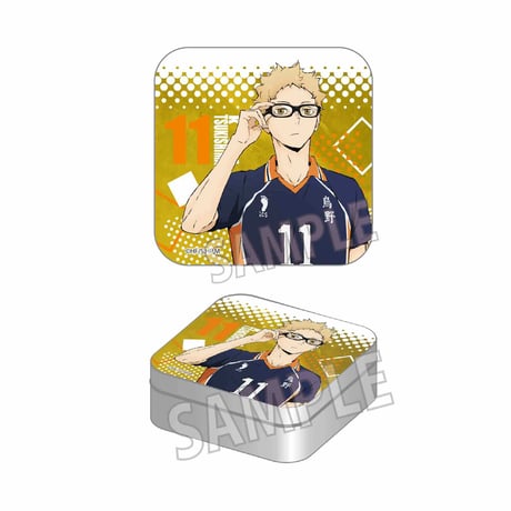 ミニブリキケース ハイキュー!! TO THE TOP/月島 蛍