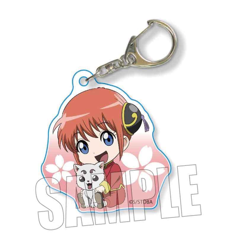 銀魂 神楽 アニプレックス Blu-Ray 特典 アクリルキーホルダー アクキー 銀魂_ミニアクリルキーホルダー 神楽 ひとやすみ ミニキャラ