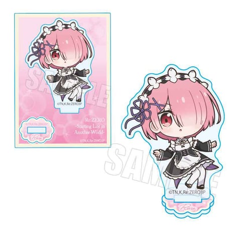 ぷかっしゅミニスタンド 3rd season ver. Re:ゼロから始める異世界生活/ラム(メイド)