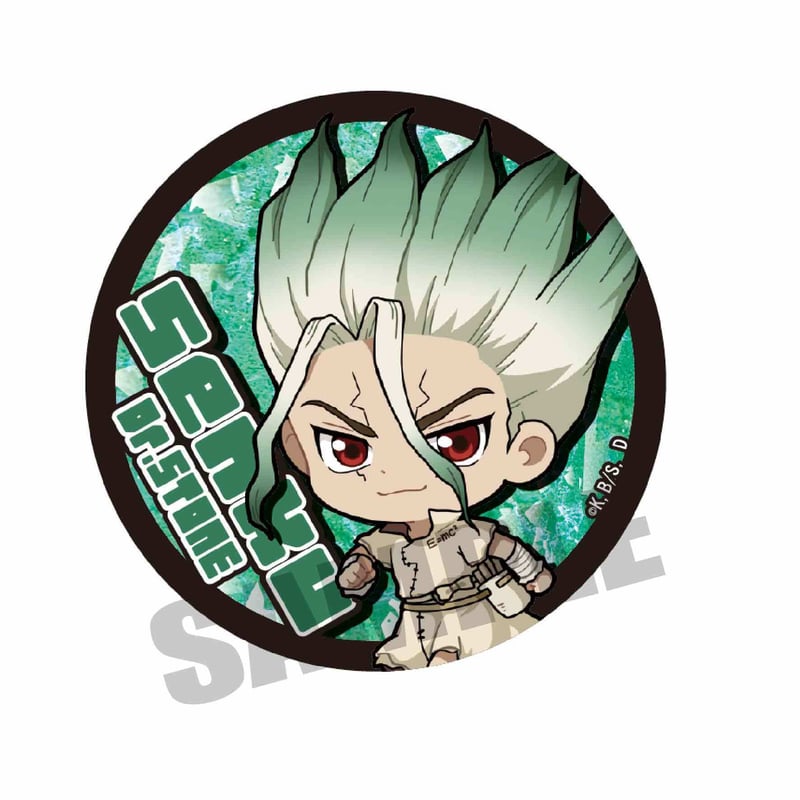 再販＞てくトコ缶バッジ Dr．STONE/石神 千空 | ベルハウスショップ