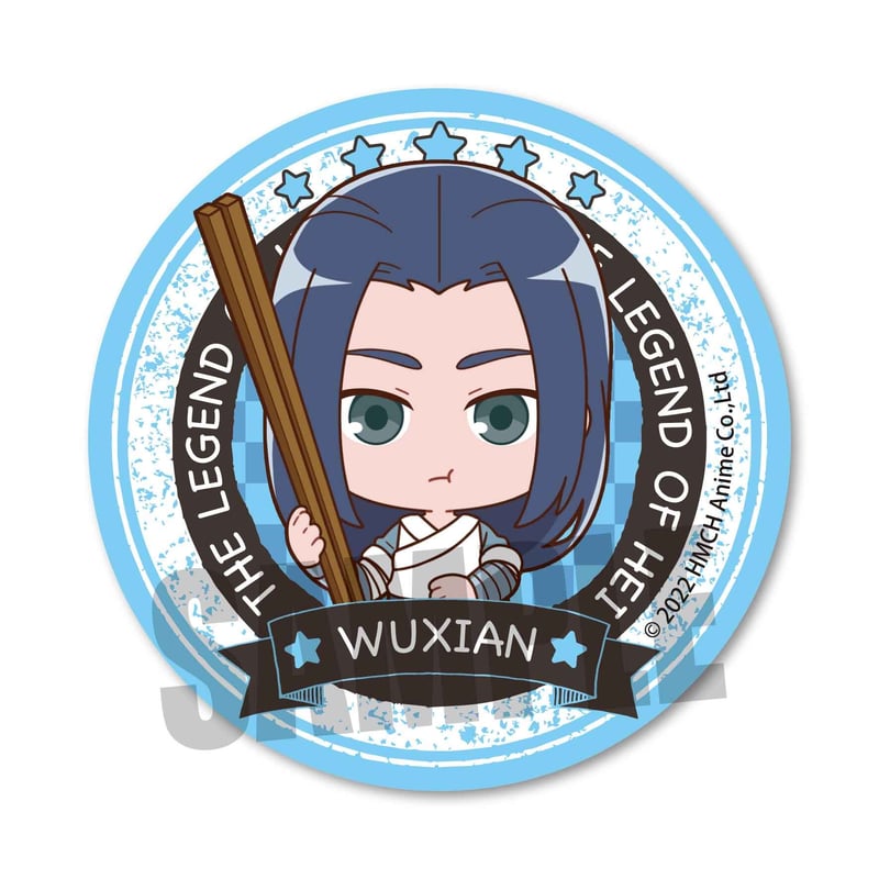 d*7様 羅小黒戦記　ごちきゃら　缶バッジ d*7様 羅小黒戦記 ごちきゃら 缶バッジ