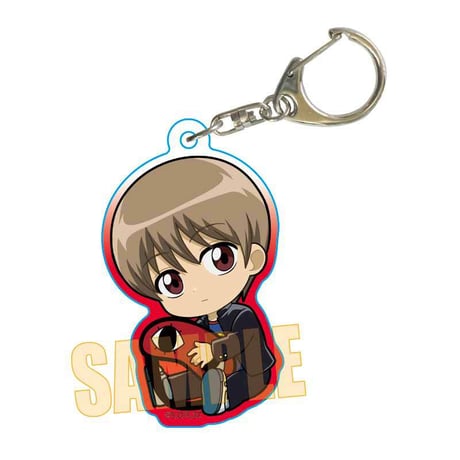 ぎゅぎゅっとアクリルキーホルダー 3年Z組銀八先生/沖田 総悟