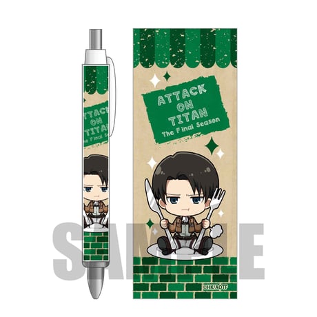 ごちきゃらボールペン 進撃の巨人/リヴァイ