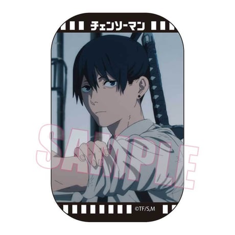 メモリーズスクエア缶バッジ part3 チェンソーマン/早川 アキL