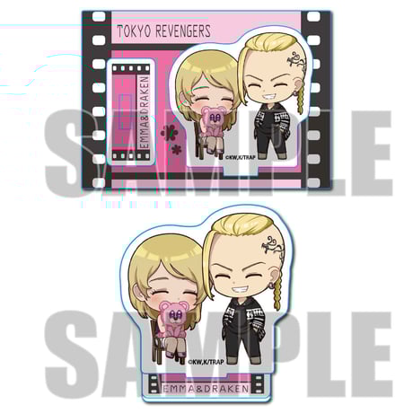 〈再販〉ぷちめもっ！ミニスタンド 東京リベンジャーズ/エマ&ドラケン