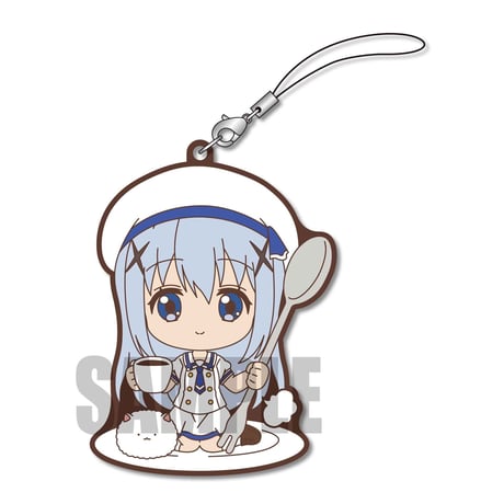 ごちきゃらラバーストラップご注文はうさぎですか？ BLOOM/チノ(制服)_RSGR-06