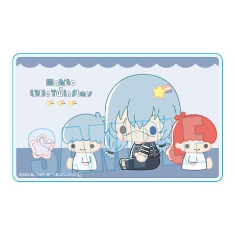 アクリルカード 呪術廻戦 × サンリオキャラクターズ/真人×リトルツインスターズ