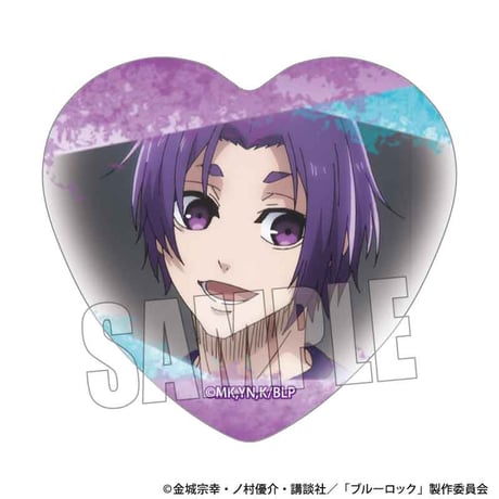 メモリーズハート缶バッジ 劇場版ブルーロック -EPISODE 凪-/御影 玲王D