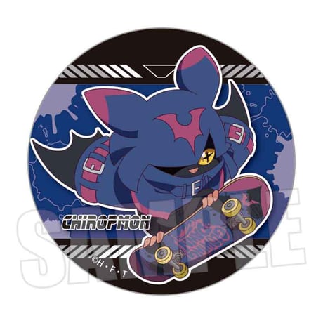 トレーディング缶バッジ DIGIMON BEATBREAK/Skater ver.