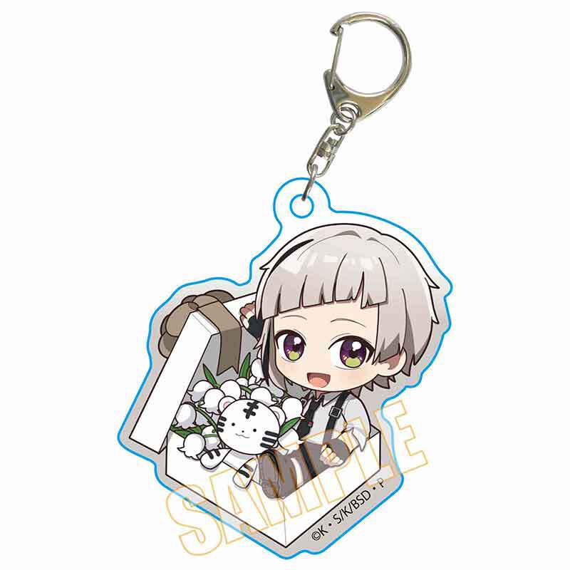 フラワーボックスアクリルキーホルダー 文豪ストレイドッグス/中島 敦