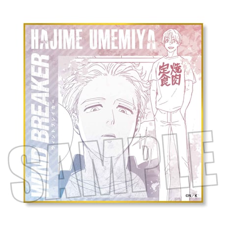 トレーディング色紙 WIND BREAKER