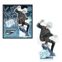 ハイキュー!! きゃらメダルスクエア缶バッジ　木兎光太郎 木兎光太郎 ビスケット まるかく トレーディング缶バッジ