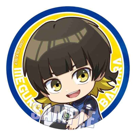 トレーディング缶バッジ ブルーロック/ぎゅぎゅっと
