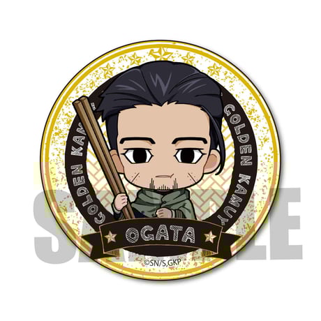 ＜再販＞ごちきゃら缶バッジゴールデンカムイ/尾形 百之助_CBKE-04