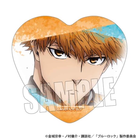 メモリーズハート缶バッジ 劇場版ブルーロック -EPISODE 凪-/國神 錬介