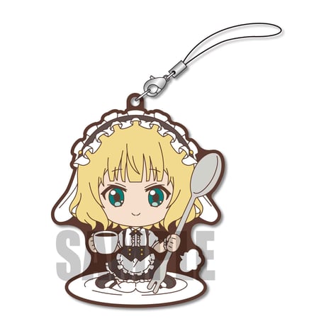 ごちきゃらラバーストラップご注文はうさぎですか？ BLOOM/シャロ_RSGR-05