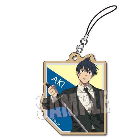 木札ストラップ チェンソーマン/早川 アキ