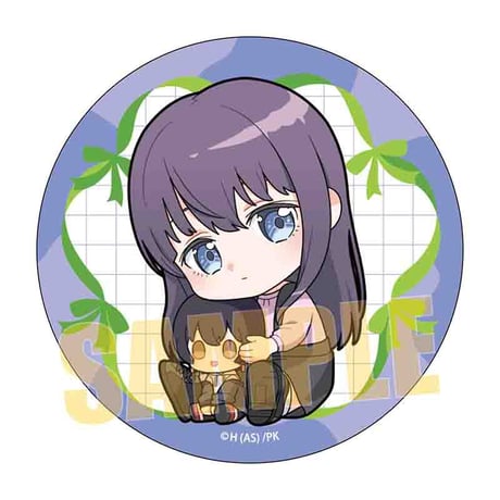 トレーディング缶バッジ TVアニメ『上伊那ぼたん、酔へる姿は百合の花』/ぎゅぎゅっと