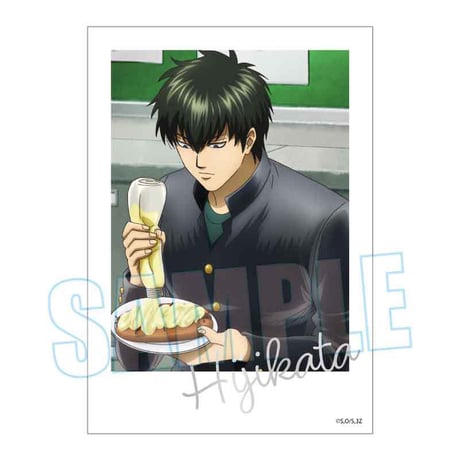 トレーディング箔押しブロマイド 3年Z組銀八先生/昼休みスタイルver.