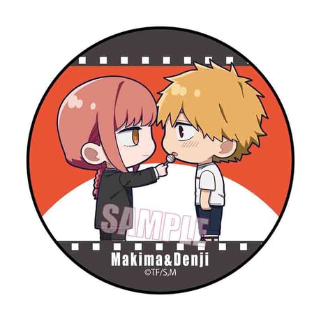 トレーディング缶バッジ チェンソーマン/ぷちめもっ！
