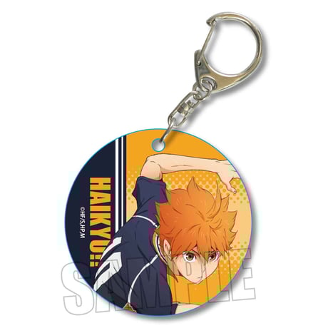 〈再販〉トレーディングやわらかクリアチャーム ハイキュー!!