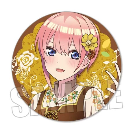 トレーディング缶バッジ  映画 五等分の花嫁/カントリーver.