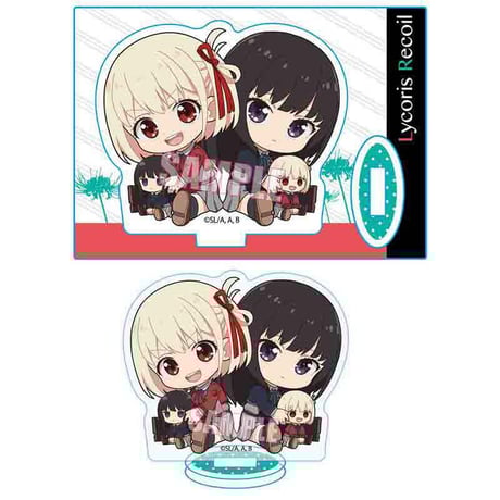 〈再販〉ぎゅぎゅっとミニスタンド リコリス・リコイル/千束&たきな