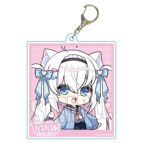 トレーディングちょいデカアクリルキーホルダー せかいびっと
