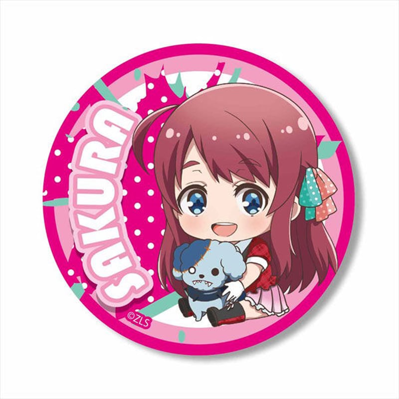ゾンビランドサガ　リベンジ　ライブ 2nd 源さくら　缶バッジ ぎゅぎゅっと缶バッチゾンビランドサガ/源 さくら | ベルハウス