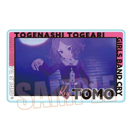 トレーディングメモリーズアクリルカード ガールズバンドクライ