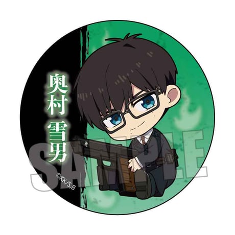 トレーディング缶バッジ 青の祓魔師 島根啓明結社篇/ぎゅぎゅっと