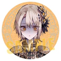 グリッター缶バッジ 魔法少女ノ魔女裁判/蓮見レイア