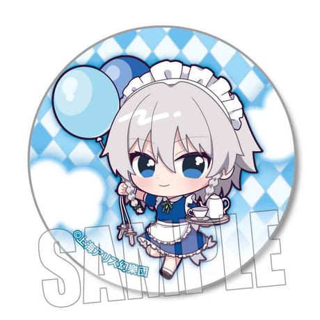 トレーディング缶バッジ 東方Project/ぷかっしゅ バルーンver.