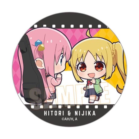 トレーディング缶バッジ アニメ「ぼっち・ざ・ろっく！」/ぷちめもっ！