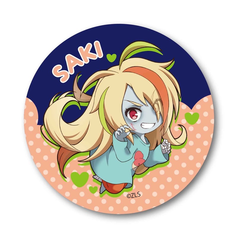 ぷかっしゅ缶バッチゾンビランドサガ/二階堂 サキ | ベルハウスショップ