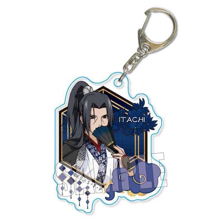 アクリルキーホルダー NARUTO-ナルト- 疾風伝/うちはイタチ 玉座ver.