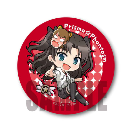 【再販】トレーディング缶バッチ Fate/kaleid liner Prisma☆Illya プリズマ☆ファンタズム 全力問答無用缶蹴りver./ぷかっしゅ