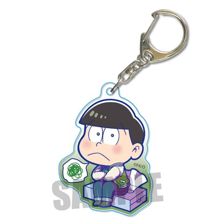 なやむんアクリルキーホルダーおそ松さん/チョロ松_AKOQ-03