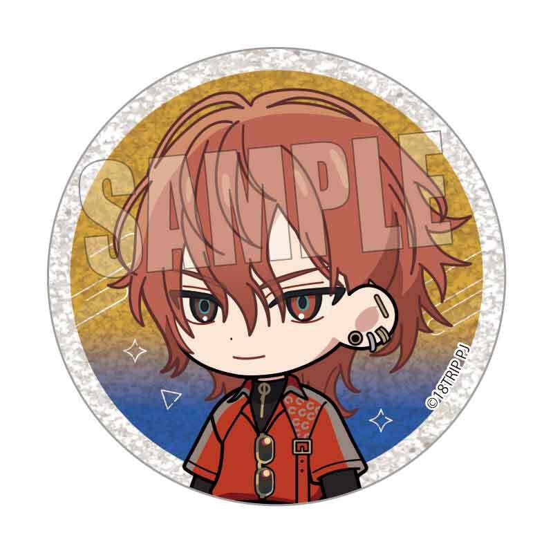 トレーディンググリッター缶バッジ Part1 18TRIP/朝班・昼班 | ベル